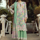 03 Piece Unstitched Printed Embroidered With Printed Chiffon Dupatta