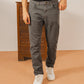 Grey Straight Fit Denim Pants