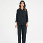 Straight Leg Linen Trouser