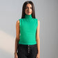 Green Script Top