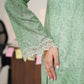 Stitched 2Pc - Embroidered Lawn - Sage Shift