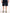 TEXTURED STRIPED-COTTON SHORTS