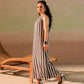 Printed Zebra Dress