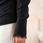Midnight Sculpted Top