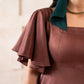 Terra Umber Luxe Dress