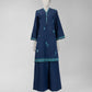 Navy Blue Embroidered Dobby Unstitched 2Pc