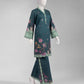 Green Embroidered Cambric Unstitched 2Pc