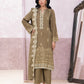 03 Piece Stitched Printed Embroidered Cashmi Wool