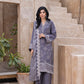 03 Piece Unstitched Printed Embroidered Cashmi Wool