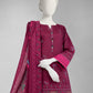Purple Embroidered Cambric Unstitched 3Pc