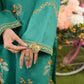 Stitched 2Pc -Embroidered Cotton Satin Suit - NPSCSE2118