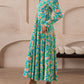 Soft Meadow Cinch Waist Dress