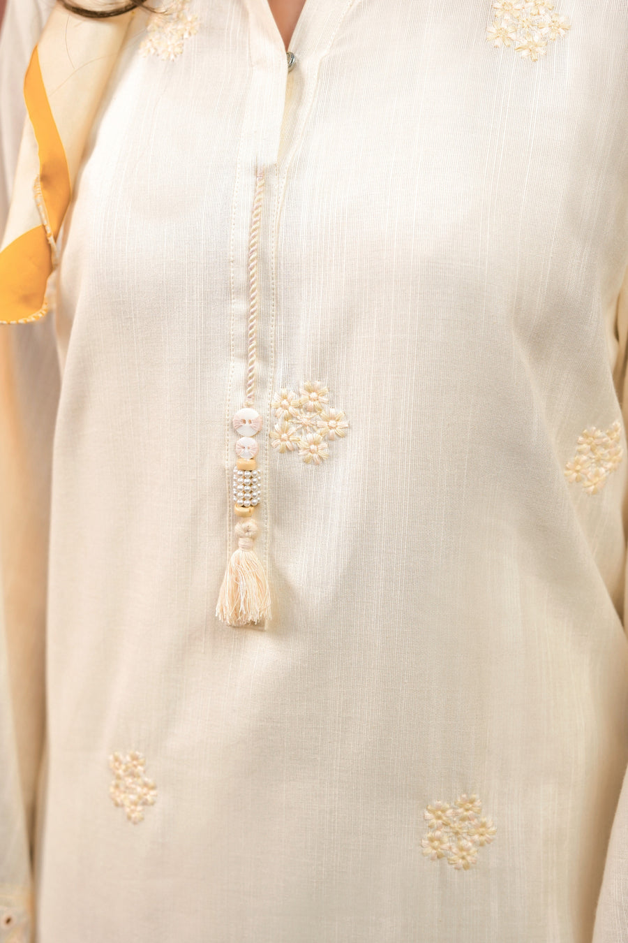 Stitched 2Pc - Embroidered Khaddar - NPWKDS2007