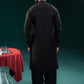 Black - Stitched Shalwar Kameez & Combo - SWSB11