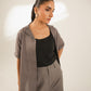 Textured Jacquard Top