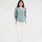 Silk Top With Pleate Details