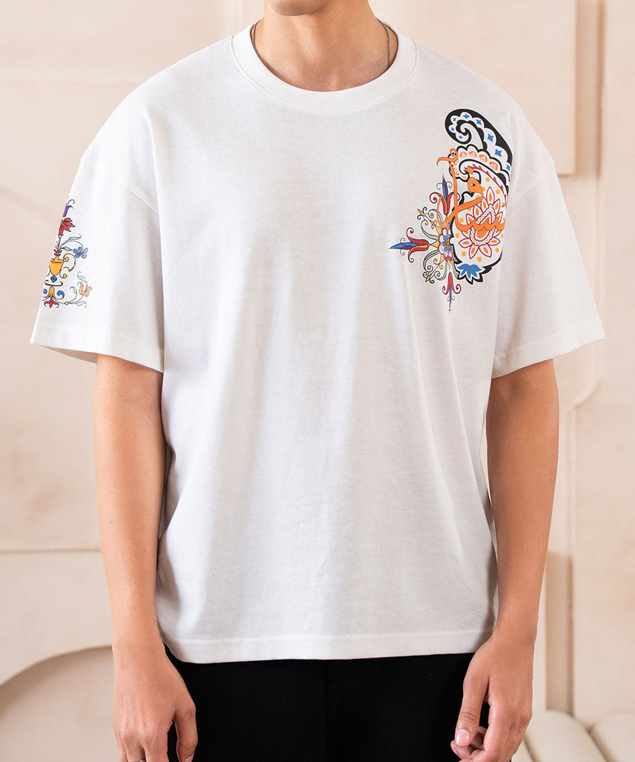 Ethnic Paisley Tee