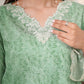 Stitched 2Pc - Embroidered Lawn - Sage Shift