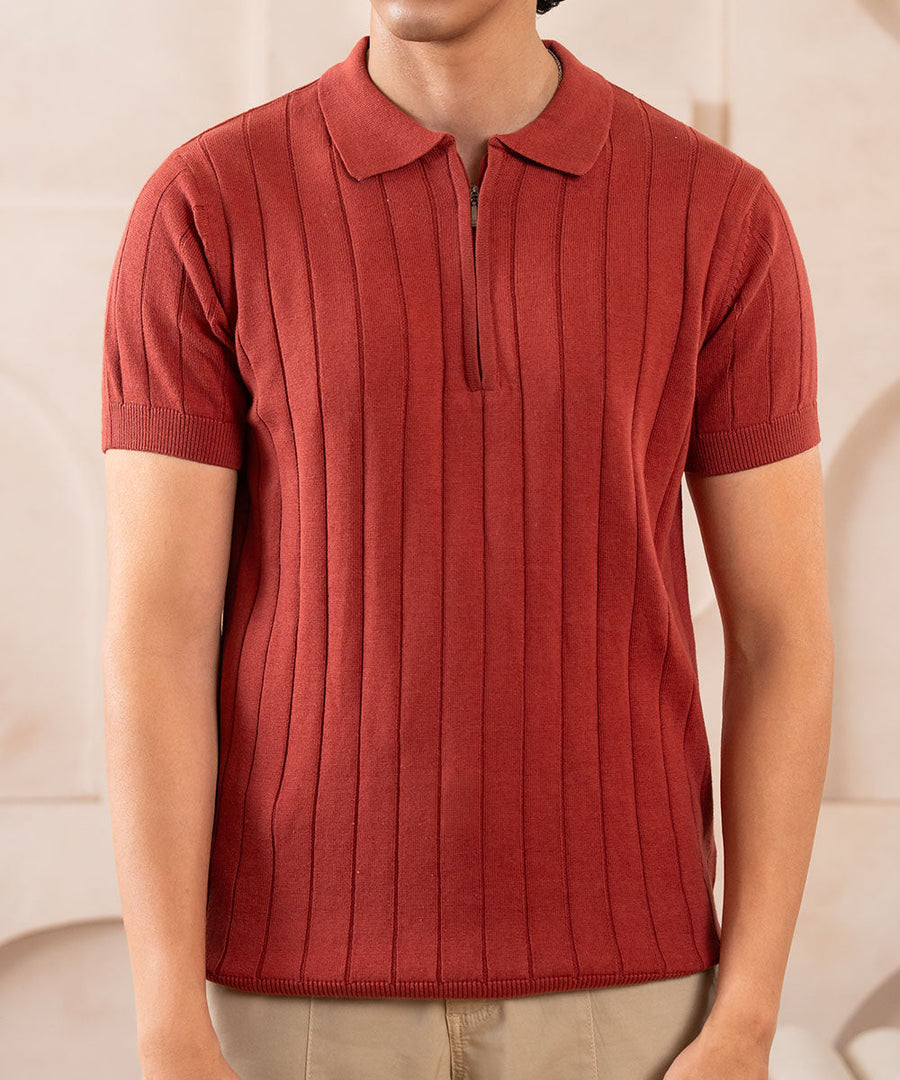 Form Knit Polo