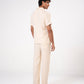 TEXTURED EMBORIDERED SAFARI SHIRT