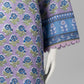 Light Purple Printed Cambric Untitched 3Pc