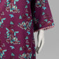 Light Purple Printed Cambric Unstitched 3Pc