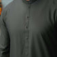Dark Grey - Stitched Shalwar Kameez & Combo - SWSB05