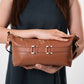 CLASSIC LEATHER CROSS BODY BAG