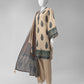 Light Brown Embroidered Pashmina Unstitched 3Pc