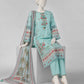 Pink Embroidered Khaddar Slub Unstitched 3Pc