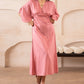 Rose Silk Muse Dress