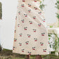 Printed Cherry Skirt