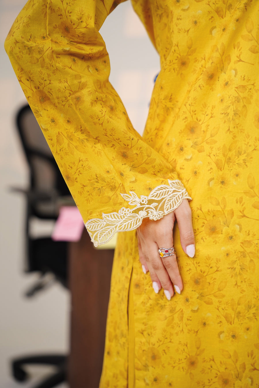Stitched 2Pc - Embroidered Lawn - Golden Hour