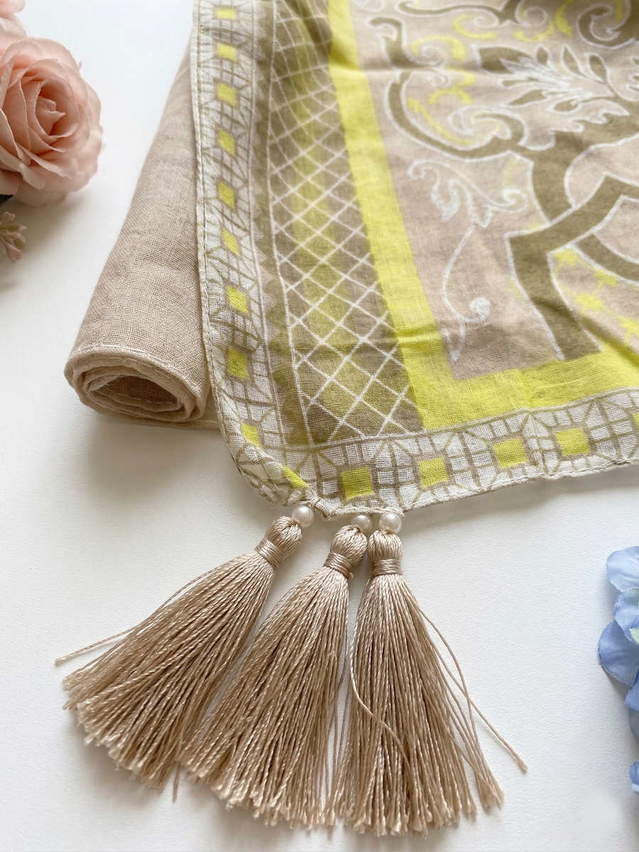 01 Piece Ready to Wear - Printed Chiffon Dupatta
