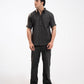 WAFFLE TEXTURED BUTTON DOWN SHIRT