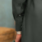 Dark Grey - Stitched Shalwar Kameez & Combo - SWSB05