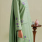 Pistachio-3Pc Embroidered Set