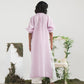 Stripped Lilac Raglan Dress
