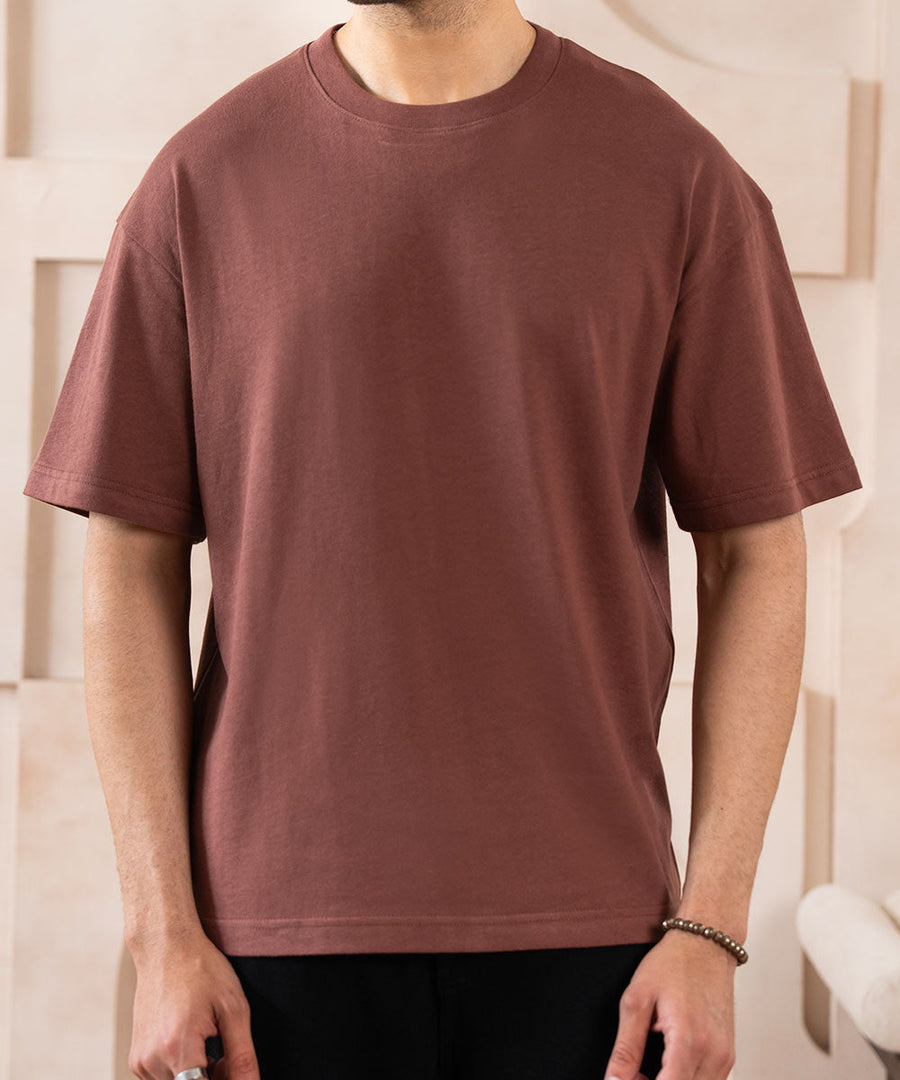 Mocha Structured Tee