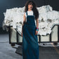Mid Blue Dungaree Skirt