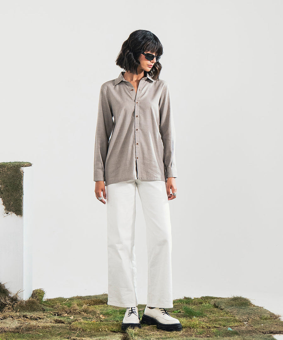 Selfprint Button Down Shirt