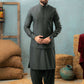 Dark Grey - Stitched Shalwar Kameez & Combo - SWSB05