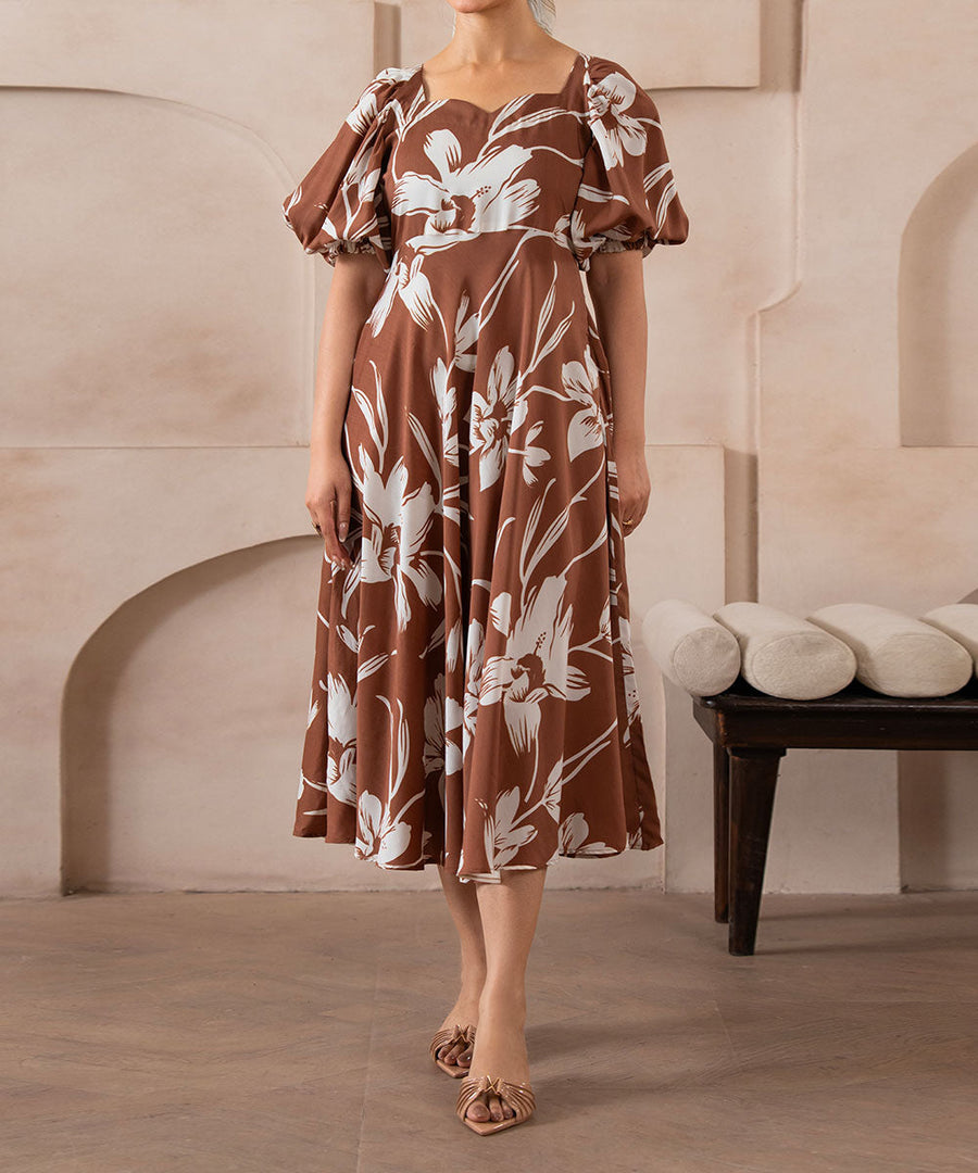 Cocoa Bloom Dress