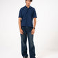 BOXY FIT CROSS OVER SHIRT