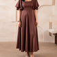 Terra Umber Luxe Dress