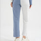 Slim Fit Color Block Trouser