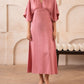 Rose Silk Muse Dress