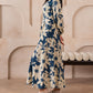 Ocean Ink Floral Dress