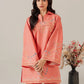 Coral- 2Pcs Embroidered Coord Set