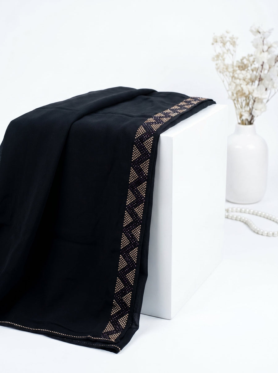 01 Piece Ready to Wear Embroidered Namaz Chaddar